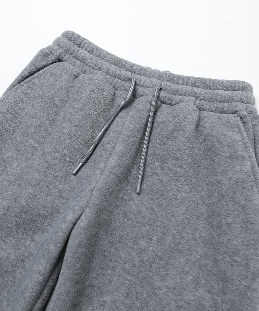 Ucla Unisex Polar Fleece Boa Wide Pants [M-Grey](Uzblpb2_51)