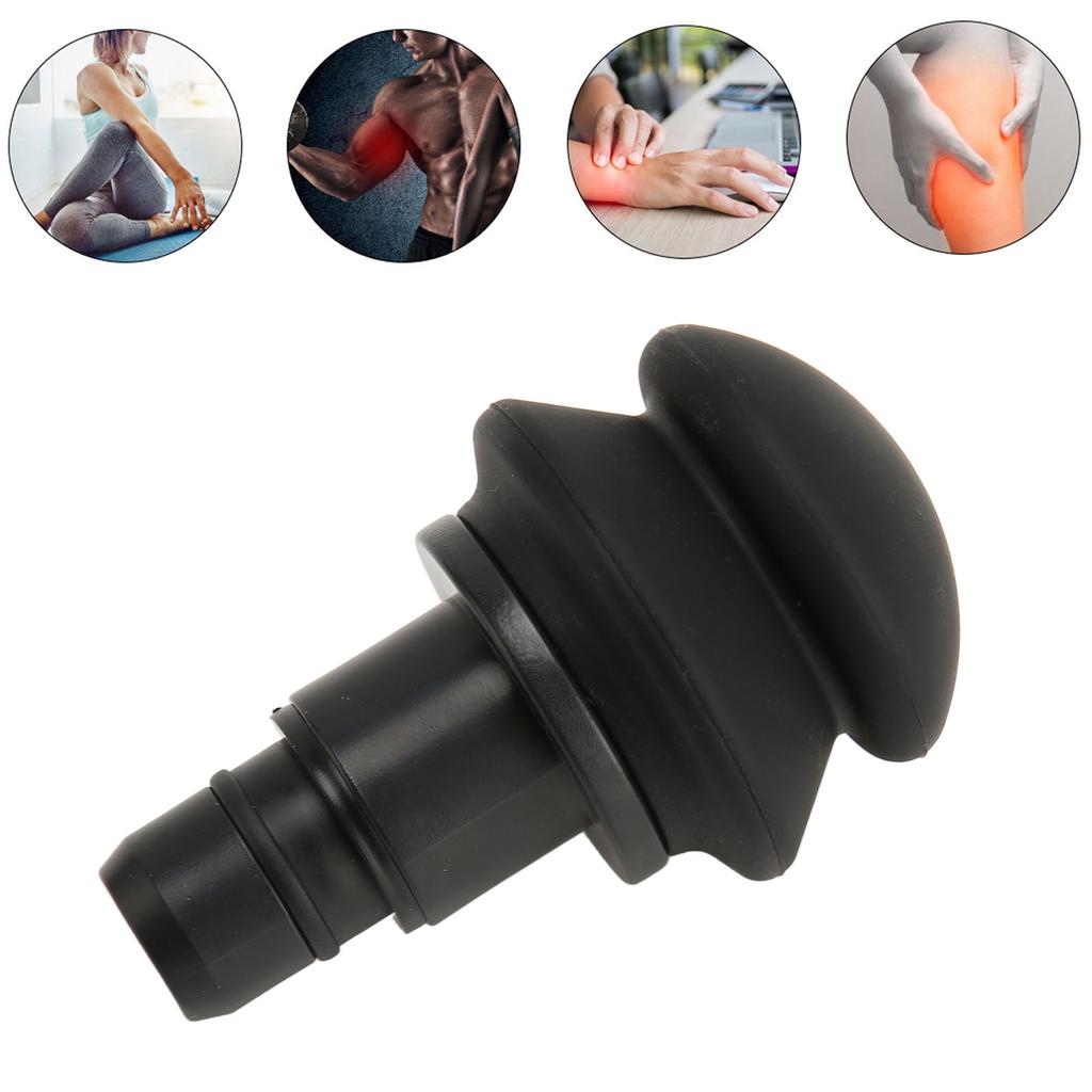 Gas Cushion Muscle Massage Head 18mm Muscle Massage Gun Head Silicone Gas Cushion Fascia Massager Replacement Head for Head Legs