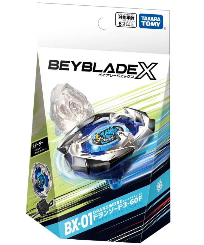 

Beyblade X BX-01 Starter Dran Sword 3-60F