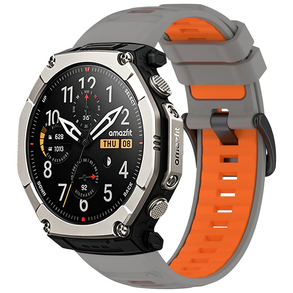 Quick Fit 20mm 22mm 26mm Silicone Strap for Amazfit T-Rex Ultra 2 51mm Outdoor Bracelet for Garmin Fenix 8/E/Tactix 8/Quatix 8