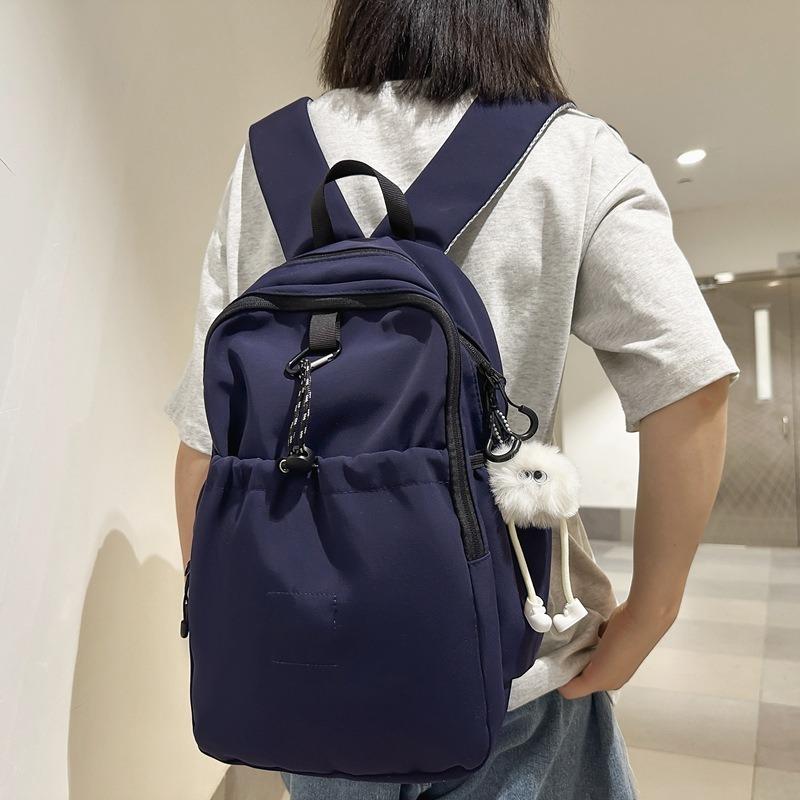 New Backpack Girls Large Capacity Computer Backpack Cute Girl High School College Student Casual Simple Schoolbag