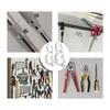 16PC Stainless Steel Mop Hook Clip Bolt Inserting Type Mop Holder Rack Brush Broom Hanger Holder Hook for Light Tube