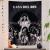 Lana Del Rey Anime Wandteppich Kunst Science-Fiction Zimmer Heimdekoration Wandkunst Dekor