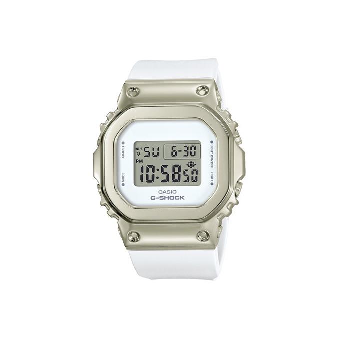 CASIO Women s Full Metal Series White Watch GM-S5600G-7PRD GM-S5600G-7PRD Silver Dial