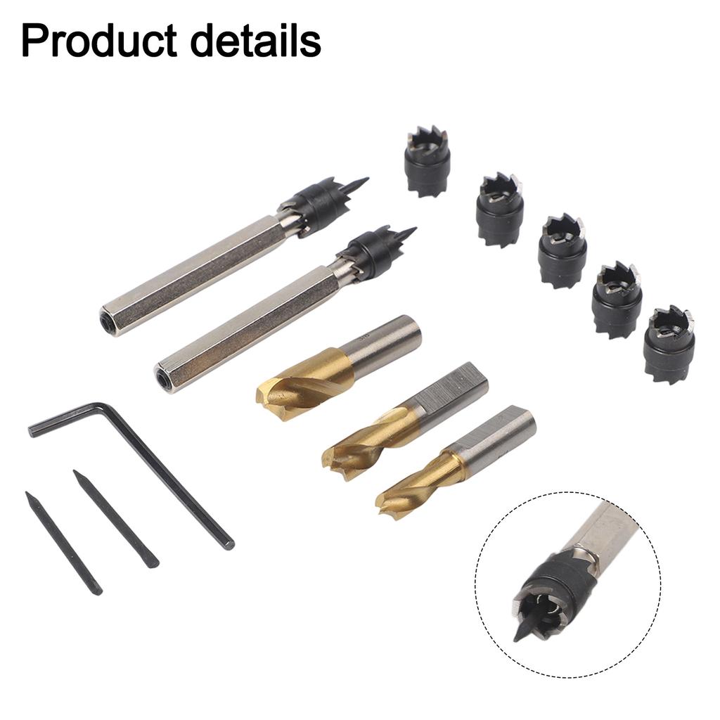 Complete 13pcs HSS Welding Drill Bit and Countersink Set for Iron Cast Iron Alloy Steel and Carbon Steel Applications