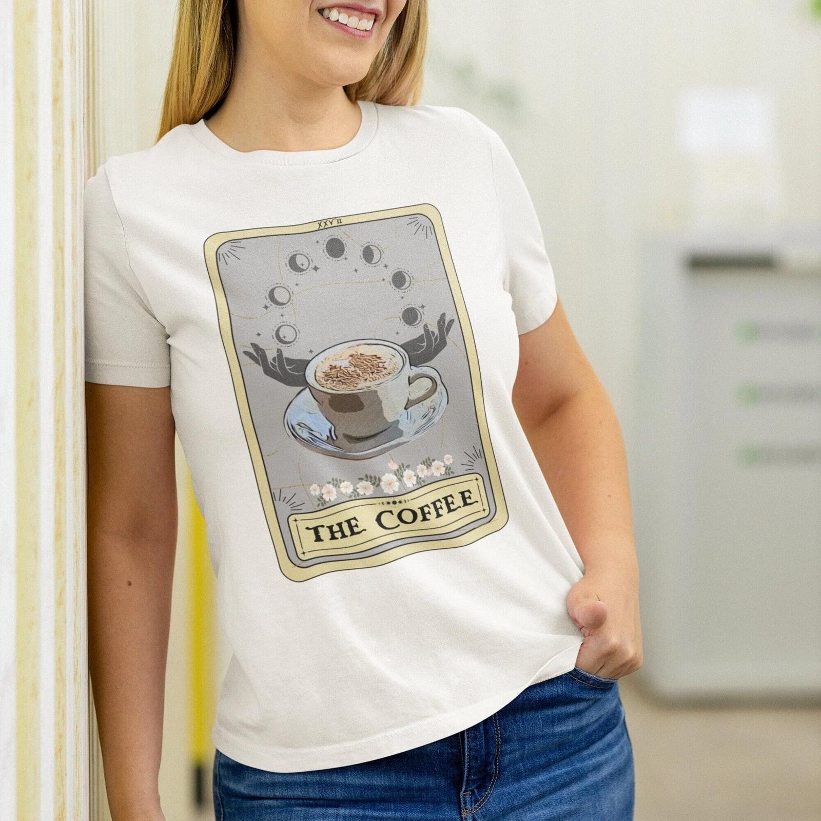 The Coffee Tarot Card T-Shirt M