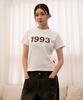 1993STUDIO 1993 Big Logo Women'S Regular Fit T-Shirt_Oat Beige