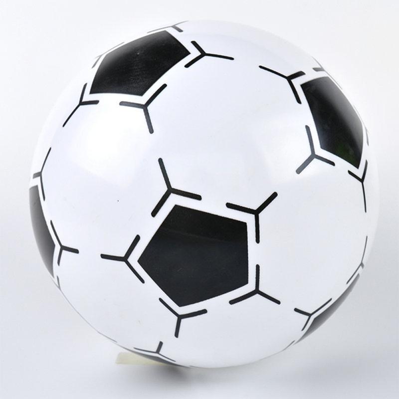 9 Inch Children Inflatable PVC Soccer Ball Toy Football Shape Bouncing Ball Gift for Kids Random