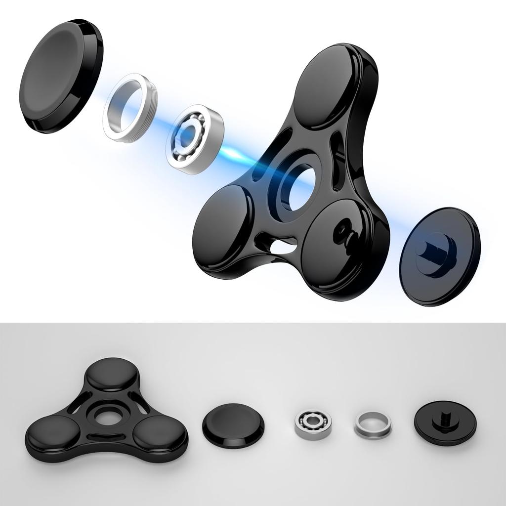 Brinquedos Spinner Fidget Arco-Íris Metal UFO Pequenos Spinners de Dedo Portáteis Presente para Crianças Adultos Pião Foco Mesa Ponta do Dedo