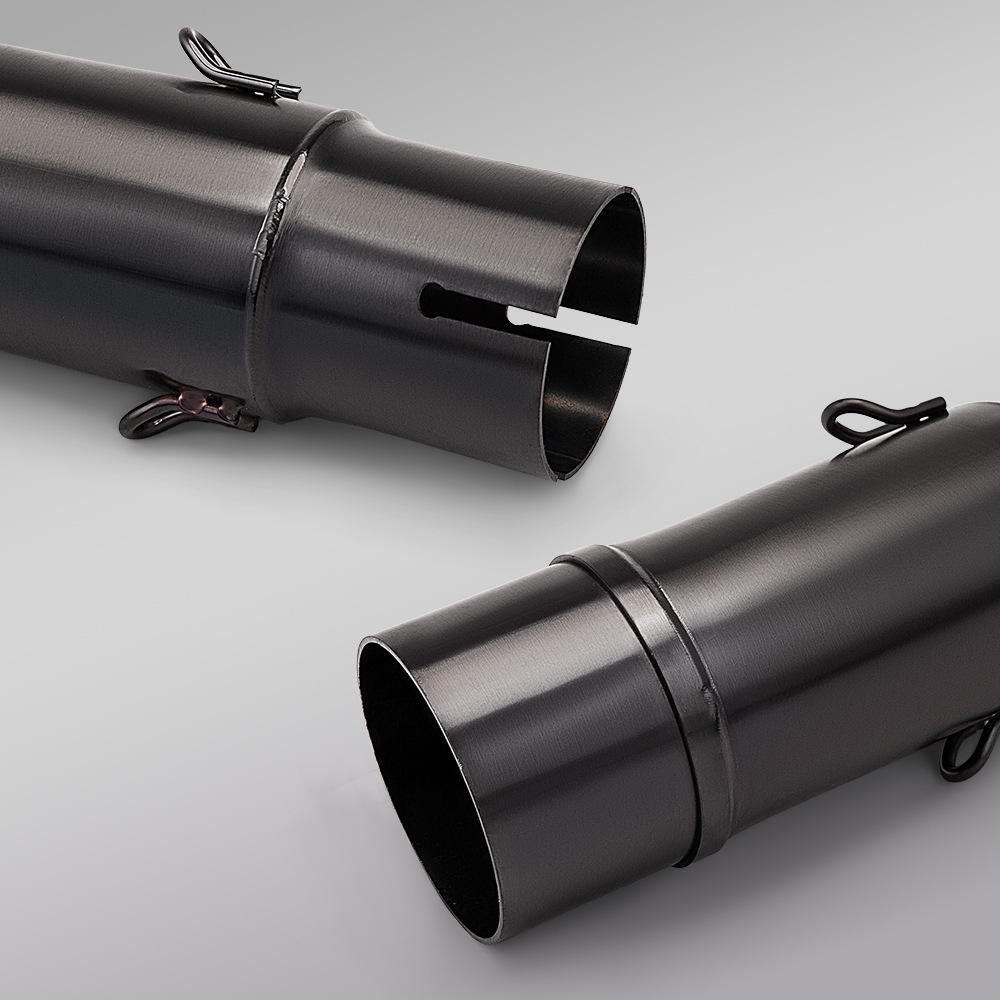 Ninja 400 Z400 Stainless Steel Mid-Pipe Exhaust, Non-Destructive Install for 2017-2023 Models