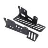 2PCS Fog Light Location Mount Brackets Left Right Aluminum Alloy Black for Raptor 2022 To 2023