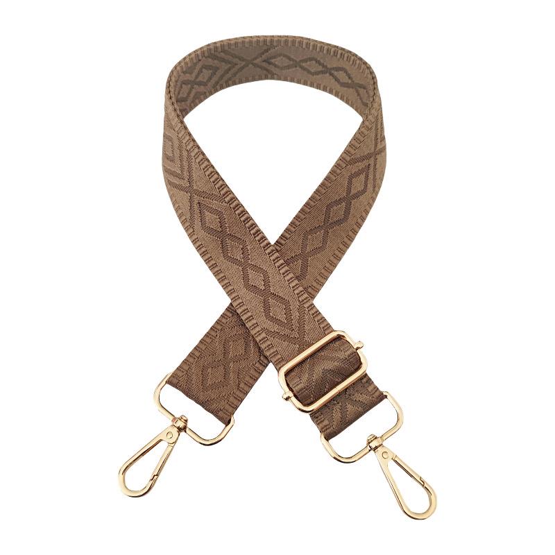 3,8 cm Diamantprydd Enfärgad Bred Axelrem/Axelremsväska för Väskor