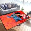 1pz Tappeto Area Tappeto Disney Lilo e Stitch Antiscivolo Lavabile a Mano Tappetino per Pavimento Adatto per Soggiorno Camera da Letto Decorazione Casa