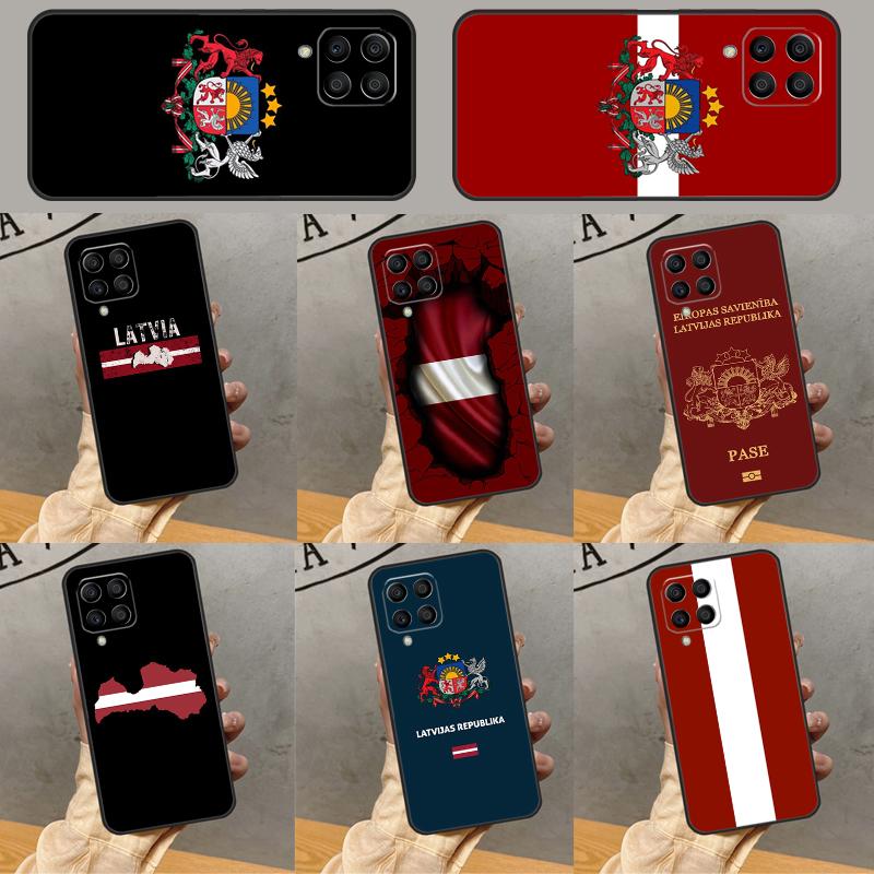 Latvia Flag For Samsung Galaxy M16 M31 M21 M33 M53 M13 M12 M32 M52 M11 M35 M55 M15 M14 M34 M54 M06 Case