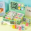 Colorful Easter Eggs Squishy Toys Vent Stress Balls Squeeze Fidget Toys Stress Relief Easter Egg Basket Stuffers Party Favors