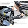 Wanli Black Nitrile Disposable Gloves - Food Grade, Acid & Alkali Resistant, Ideal for Housework & Tattoos