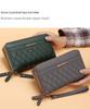 Women's 2024 Double Zipper Long Wallet - Korean Style Multi-Card Coin Purse