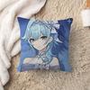Genshin Impact Game Pillow Cover Sofa Cushion Cover Home Room Decoration Children Gift