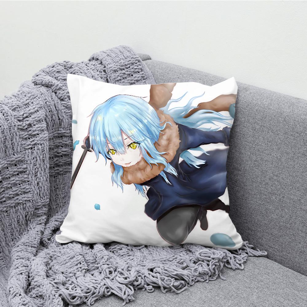 Cute Rimuru Tempest Pillow Case Soft Cushion Cases for Farmhouse Sofa Decor Home Decorations and Protector Pillow Case