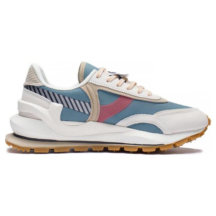 Li Ning Square And Round Eternal Abrasion Resistant Breathable Abrasion Resistant Breathable Low top Casual Shoes Men's AZGS079-3