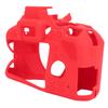 Camera Silicone Cover Fit for Nikon D3500 Protective Non Slip Ultra Thin Soft Camera Case Protector Red