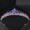 Tiara și Coroane Cristal Baroc Bentiță pentru Femei Petrecere Mireasă Nuntă Accesorii Păr Bijuterii Coroană Tiara Bentiță Cadou