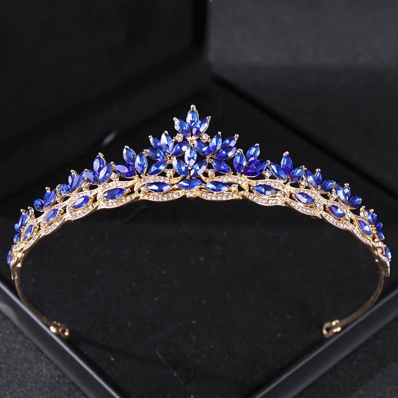 Tiara și Coroane Cristal Baroc Bentiță pentru Femei Petrecere Mireasă Nuntă Accesorii Păr Bijuterii Coroană Tiara Bentiță Cadou