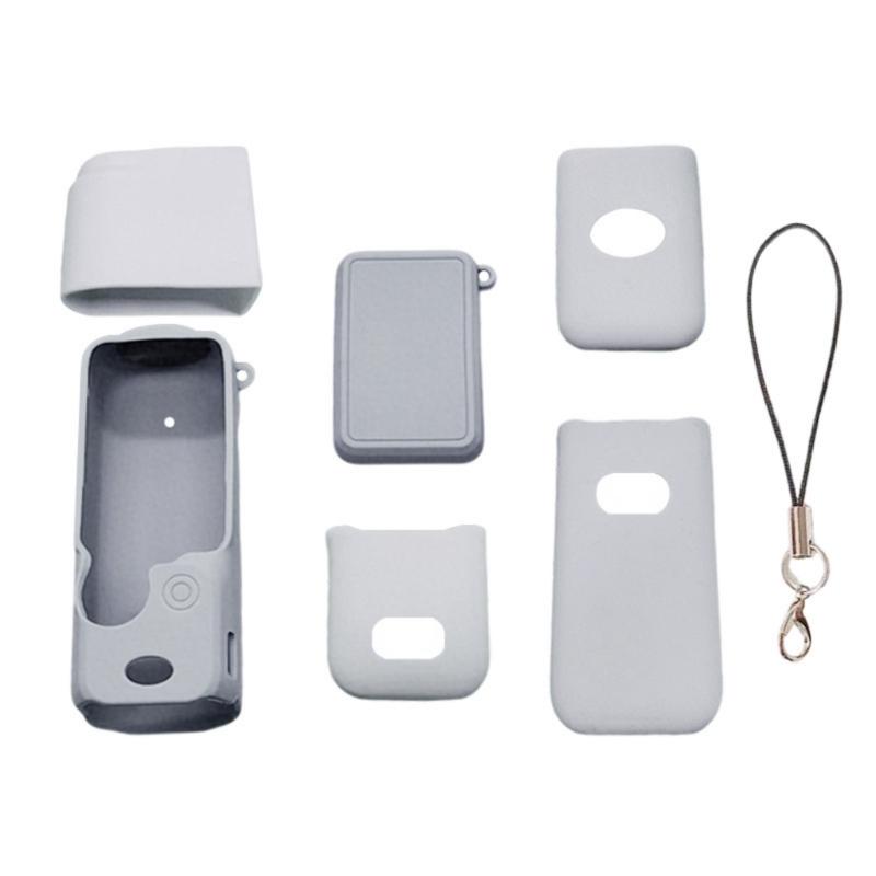 Soft Silicone Protective Cover For Pocket 3 Camera Case Shockproof AntiScratch Shell Grip Enhances Dustproof Design