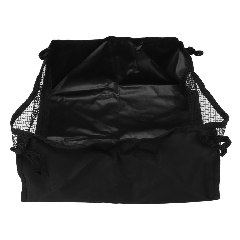 Rollstuhl Untertasche 600D Oxford Stoff Bewegbarer Unter Sitzkorb für Rollator Gehhilfe Schwarze Rollstuhl Unter Sitztasche