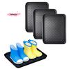 M-1/2/3pcs Boot Tray Heavy Duty Shoe Mat Trays Car Shoes Storage Tray Dog Cat Bowl Mats Multifunctional Under Seat Container Box