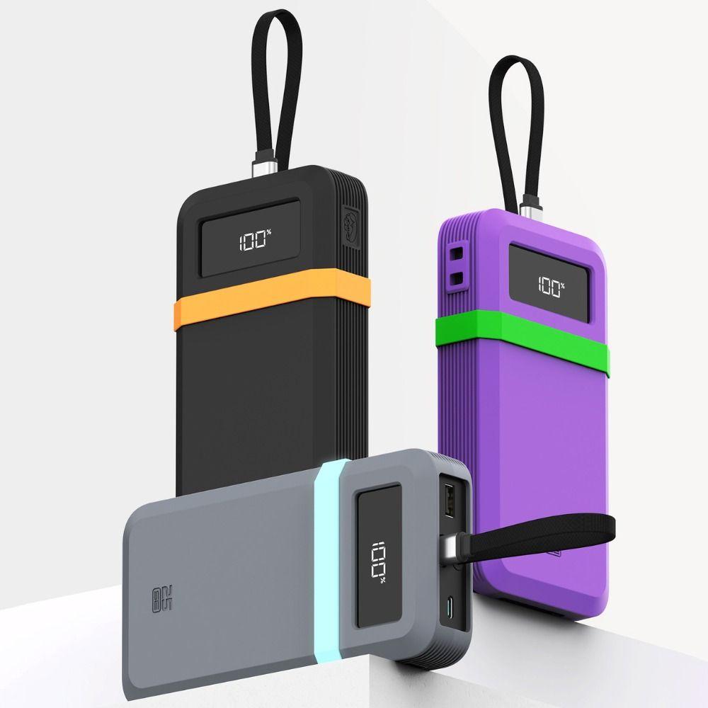 Solid Color Protective Case Protective Cover for Cuktech 25 SE Power Bank 25000mAh Travel
