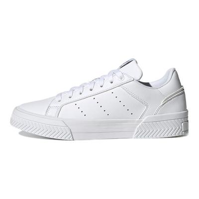 Court Tourino Triple White Women Sneakers Cloud-White Silver-Metallic H05280