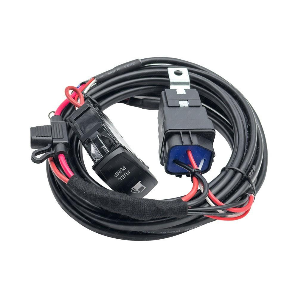 

12V 40A Relay Fuel Pump Switch Wiring Harness Kit For Car Boat