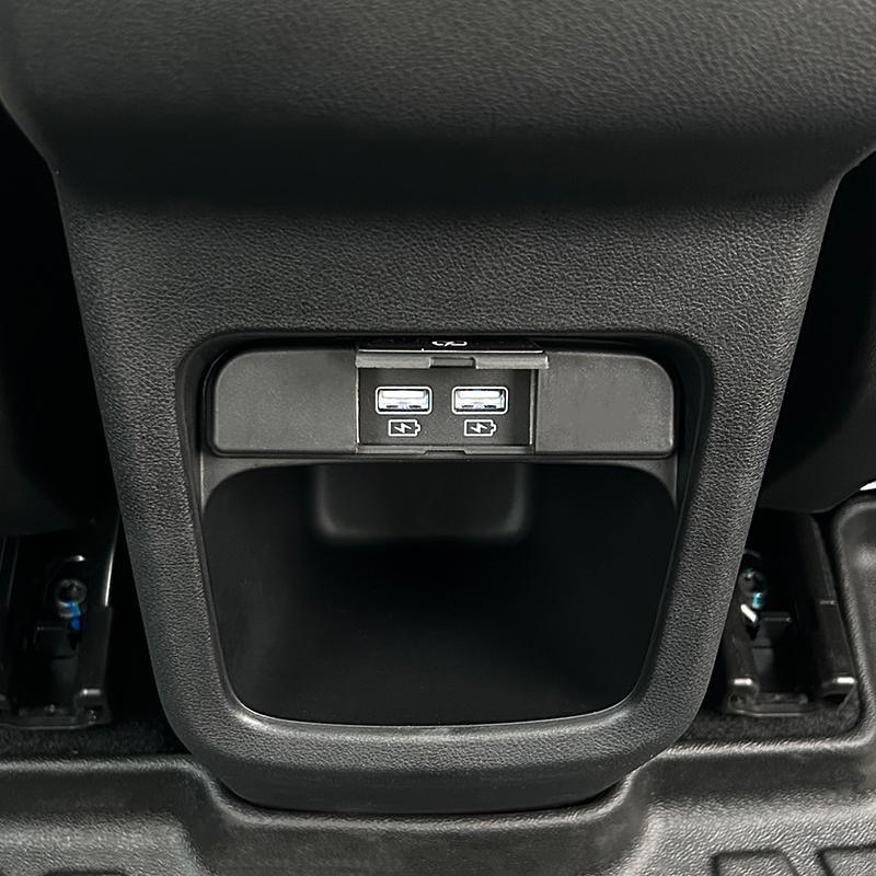 Car interior decoration accessories, rear charging port protective cover, anti dust USB protect for BYD YUAN UP PRO EV 2024 2025