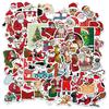 Mix Christmas Santa Claus Xmas Stickers Skateboard Cars Guitar Helmet Luggage Laptop Graffiti Stickers Kids Christmas Gifts