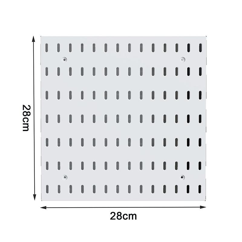 Wall Shelf Pegboard Display Diy Pegboard Kit Hole Board For Wall Panels Home Decor Hanging Shelf Decoration