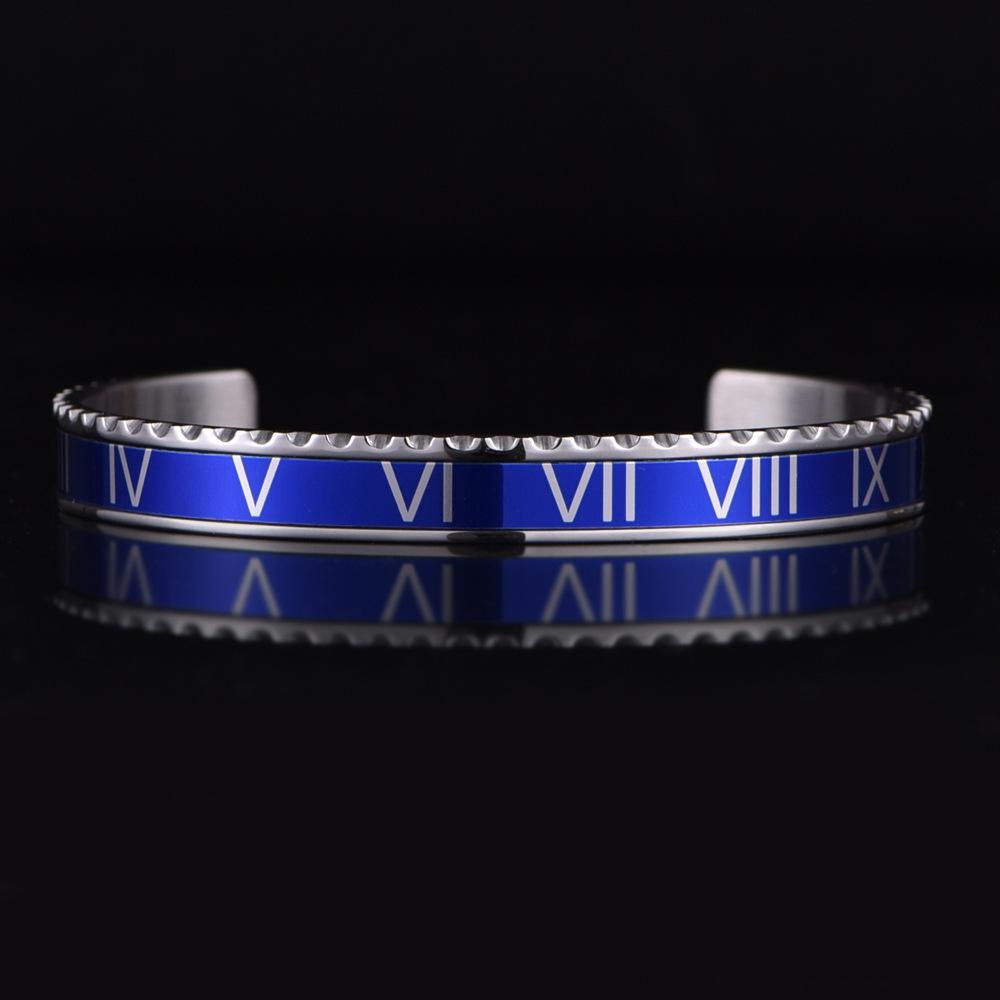 2026 Популярный европейский и американский ювелирный набор браслетов с когтем дракона, когтем орла, зеленым тигровым глазом, зеленый римский браслет 19CM