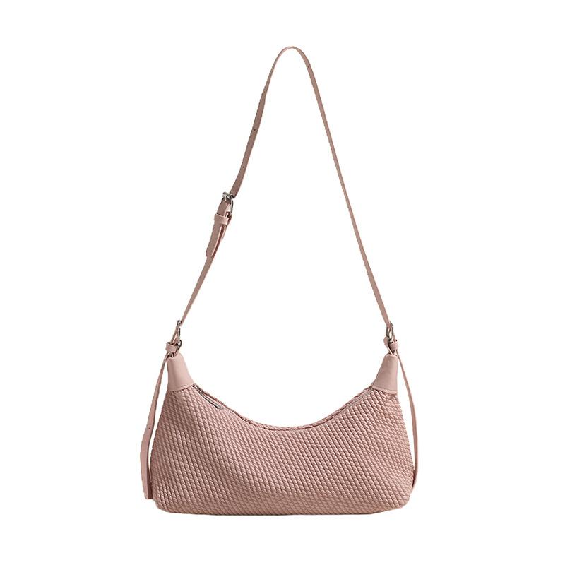 

Commuter Large-capacity Bag Women s New Fashion Shoulder Bag Casual Versatile Tote Bag розовый