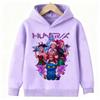 2025 New Kpop Devil Hunter Christmas Edition Children's Hoodie Manga Children's Sportswear Cute Tiger Printed Girl Children's Top