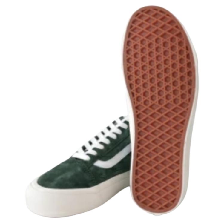 Vans Old Skool 36 DX Anaheim Factory - Forest Green Unisex Sneakers True-White VN0A54F3FGN