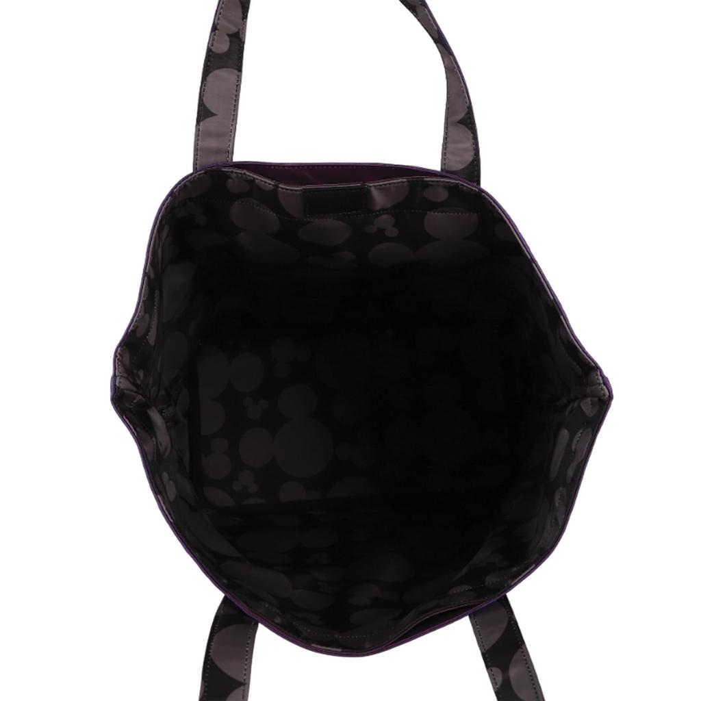 Tote Bag Silhouette Print Tote Bag L Size 2003503 Black [Isaac] [Disney Collection] Women's