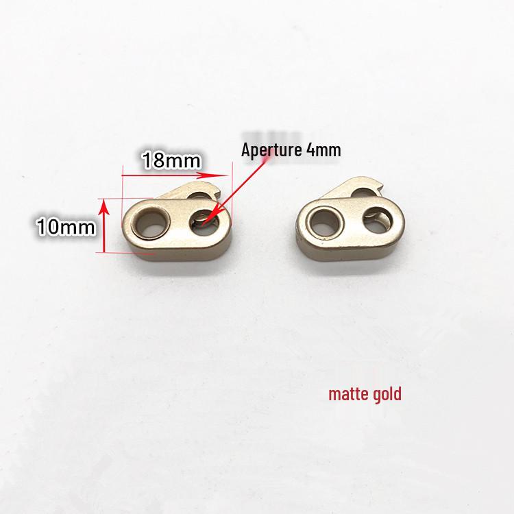 Metal Spring Pig Nose Anti-Slip Hat Drawstring Rope Lock Buckle Accessories