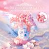 Fantasy Cherry Blossom Season Assemblage Constructing Modules Kits Flower Castle Models Home Deco Kids Play kits for Girls Birthday Celebration Gifts