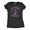 Funny Witch T-Shirt: I Don't Give A Flying Fuck, Halloween Tee