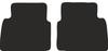 Rear Floor Mats For: Saab 9-5 I Y3Se Sedan, Wagon 1997-2005
