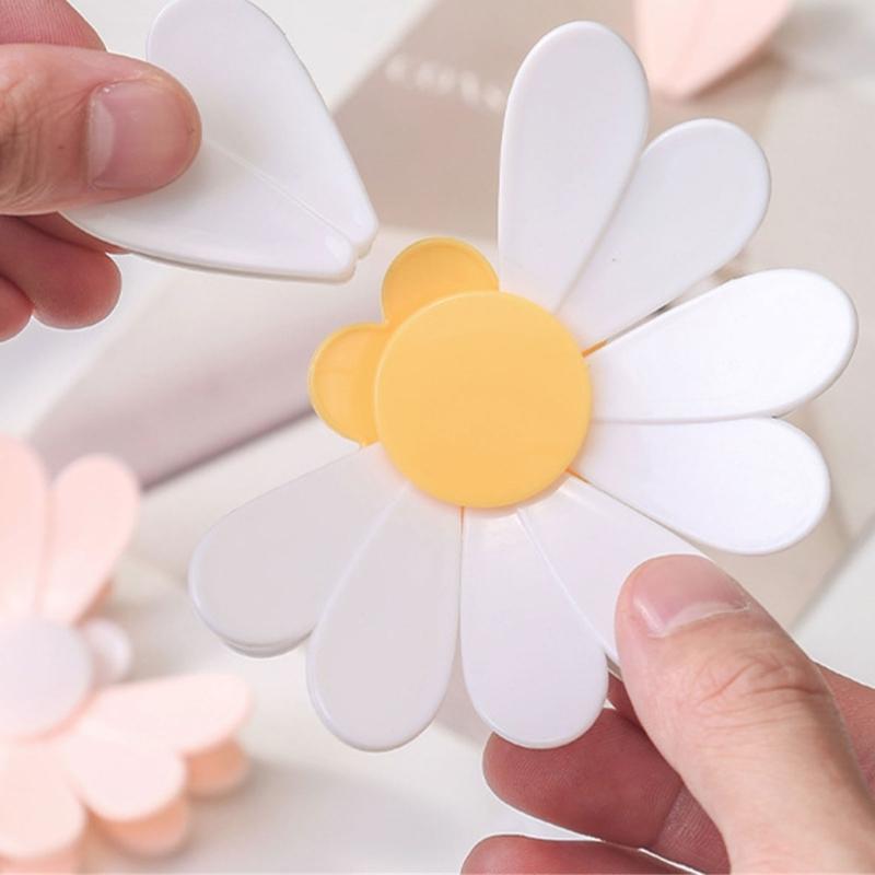 Decorative Refrigerator Clip With Strong Grip Little Daisys Designs Materials Spring Iron For Kitchen Storage Travel Portable Sealing