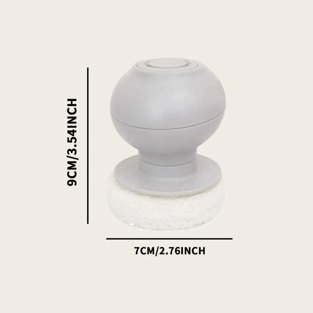 1pc Press Type Kitchen Wash Tool Pot Dish Tableware Brush Clean with Washing Up Liquid Soap Dispenser Kitchen Cleaning Tools