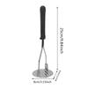 1pc Stainless Steel Manual Potato Ricer Garlic Masher Creative Potatoes Pumpkin Sweet Potato Masher Kitchen Gadgets