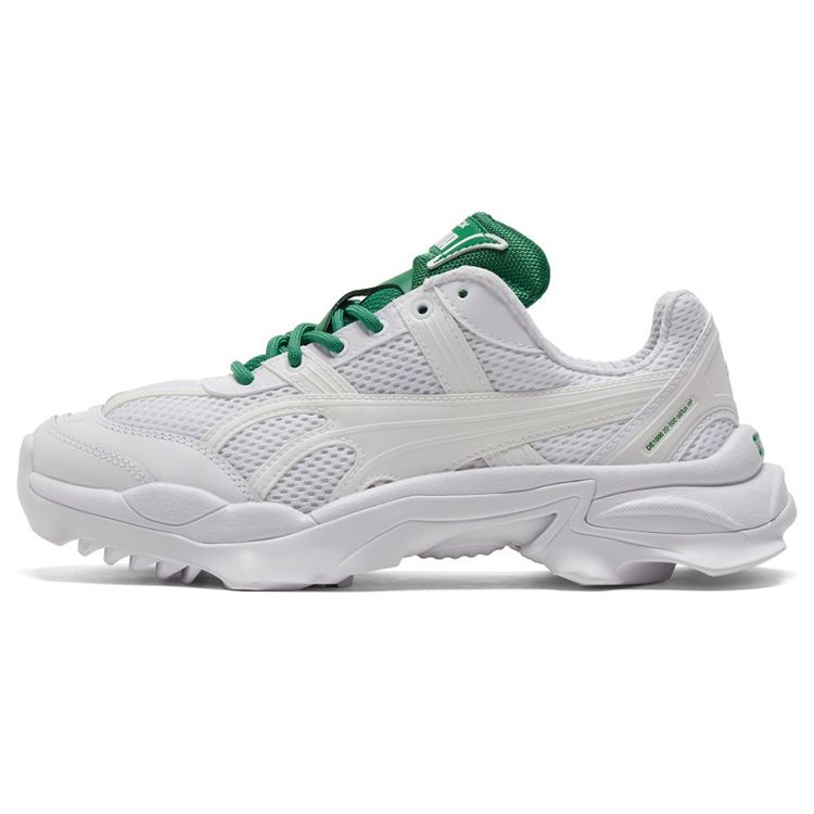 Puma Nitefox MMQ 2.0 Fabric Synthetic Leather Sports Comfortable Versatile Low-Top Lifestyle Casual Shoes Unisex sneaker White 389592-01