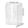 Wall Mounted Napkin Storage Box Plastic Paper Box Storage Container Tissue Box  Bathroom